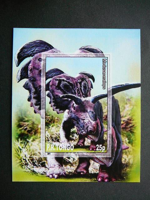 Dinozaurai Tonga 2011 svarus #bd 230