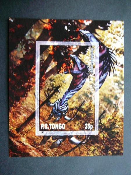 Dinozaurai Tonga 2011 svarus #bd 233