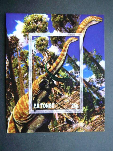 Dinozaurai Tonga 2011 svarus #bd 235
