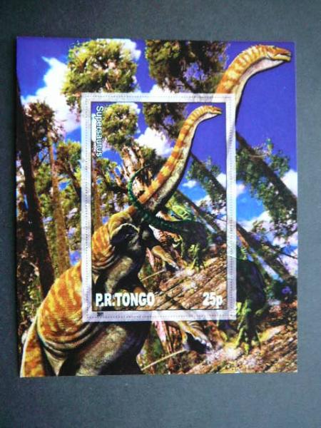 Dinozaurai Tonga 2011 svarus #bd 235