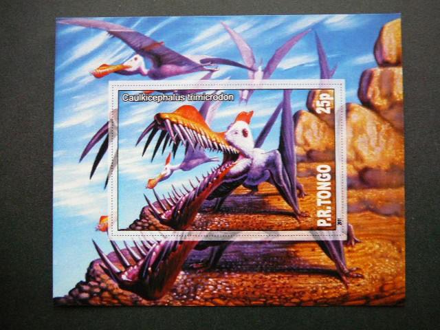 Dinozaurai Tonga 2011 svarus #bd 237