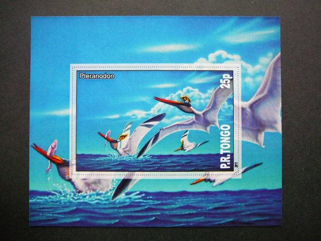 Dinozaurai Tonga 2011 svarus #bd 241