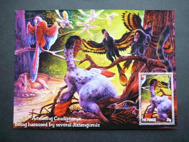 Dinozaurai Tonga 2011 svarus #bd 243