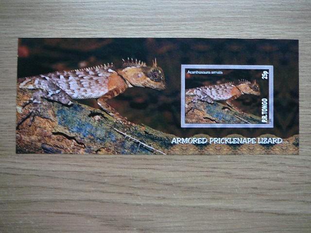 Driezai Reptilijos Tonga 2010 svarus #336