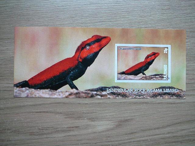 Driezai Reptilijos Tonga 2010 svarus #340