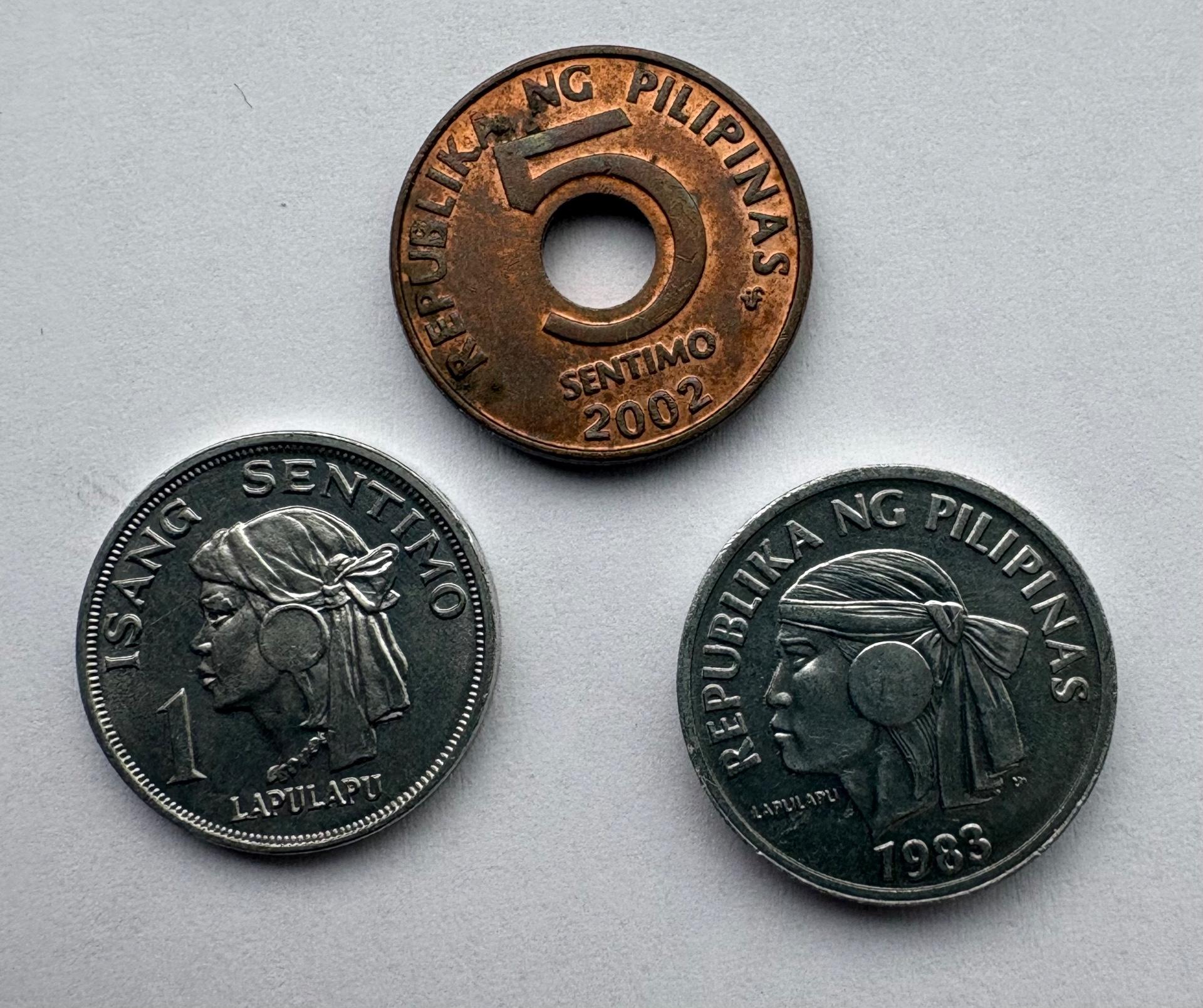 Filipinai 1-5 s 3 vnt