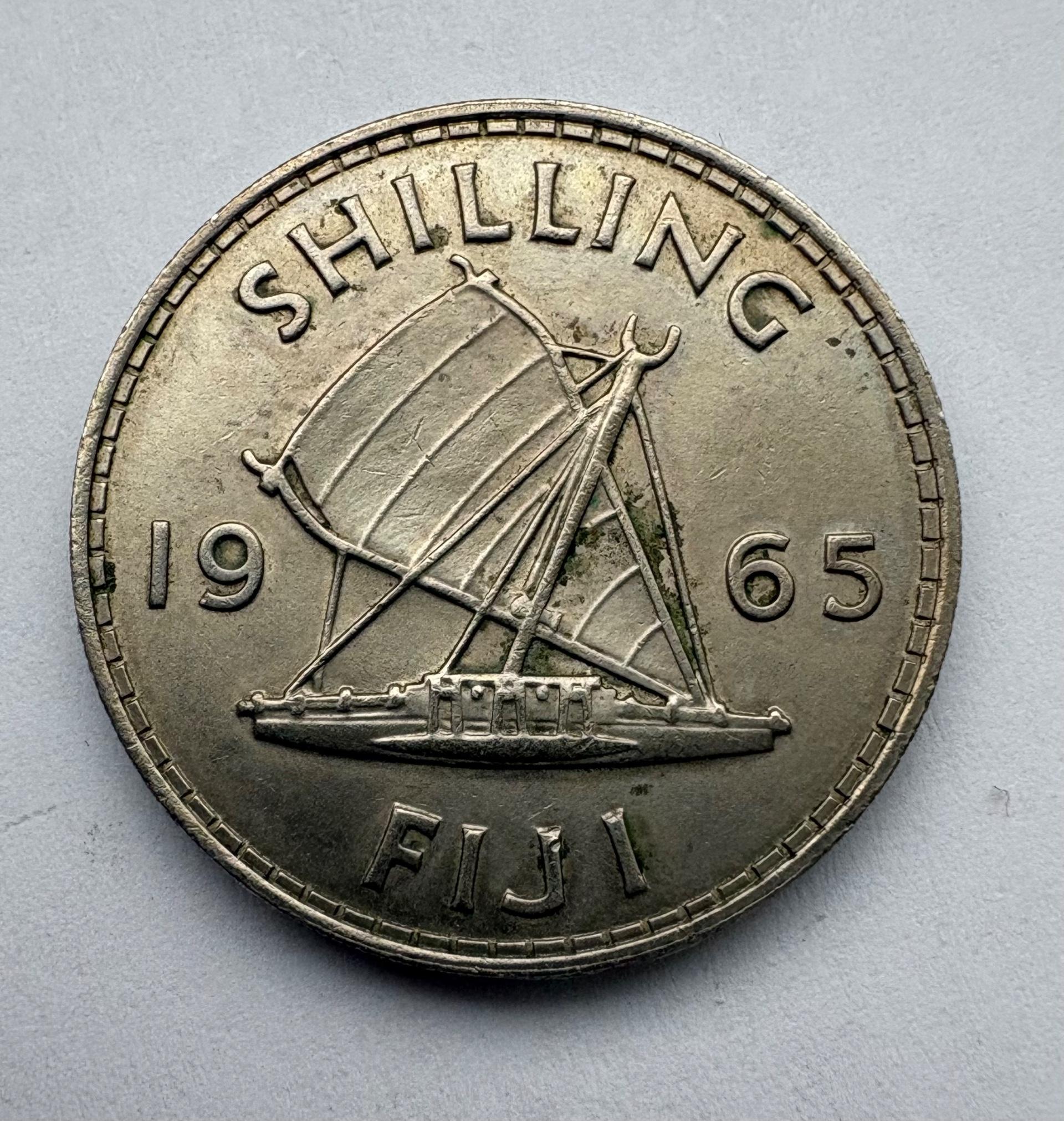 Fidžis 1 šilingas 1965