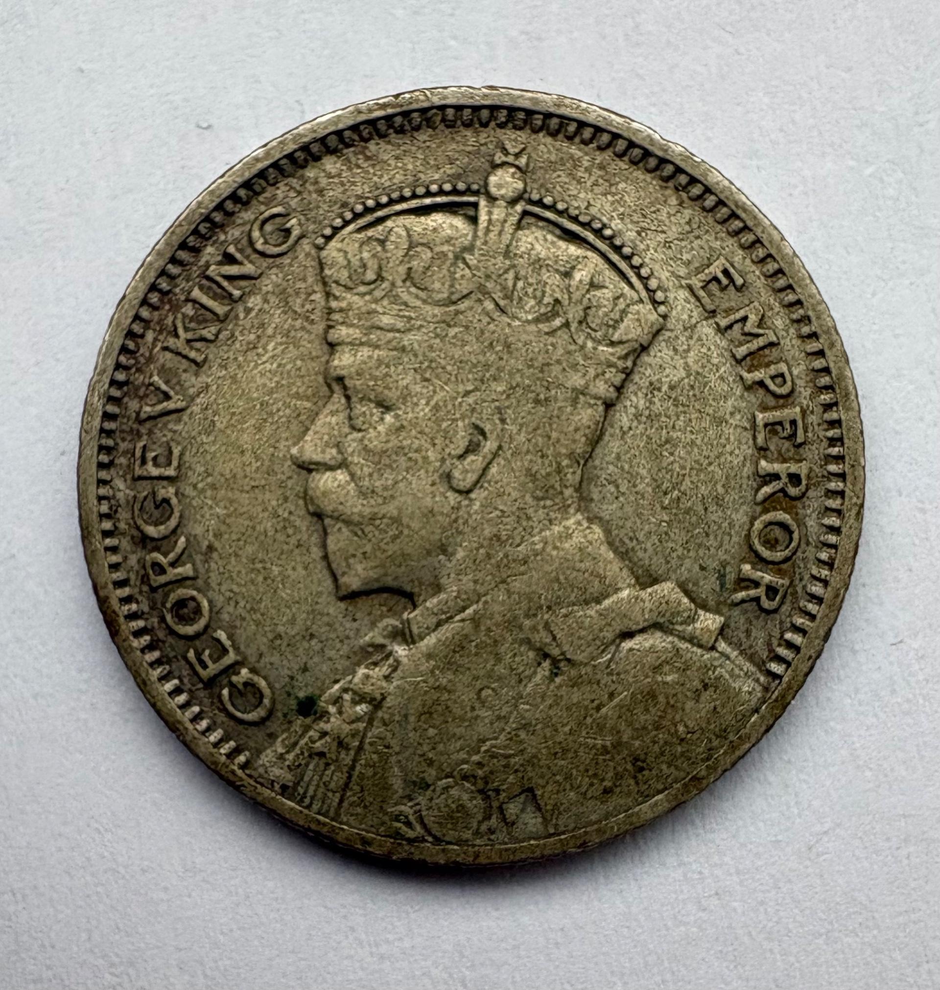 Fiji 6 p 1934 sidabras
