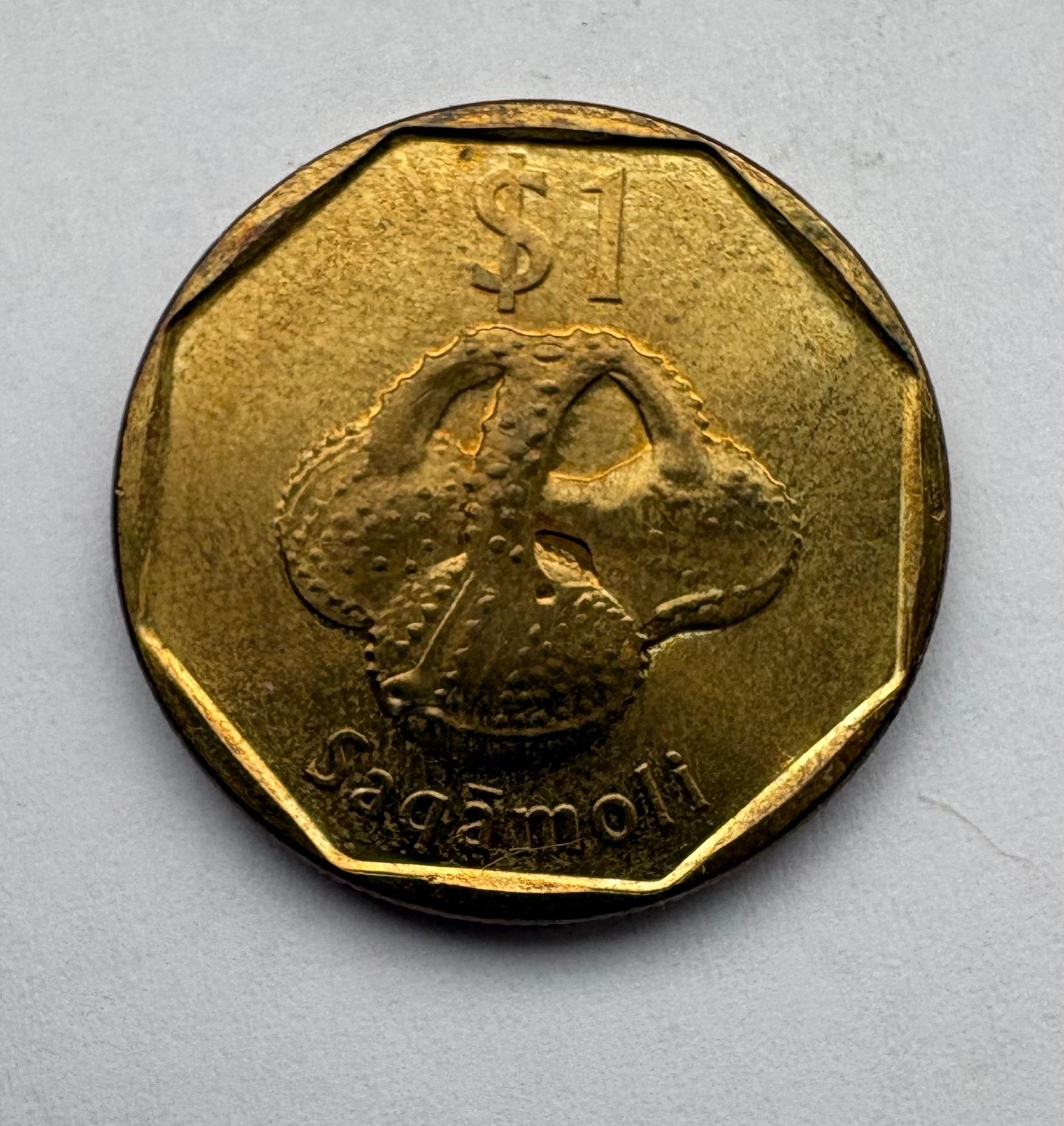 Fidžis 1 doleris 2012