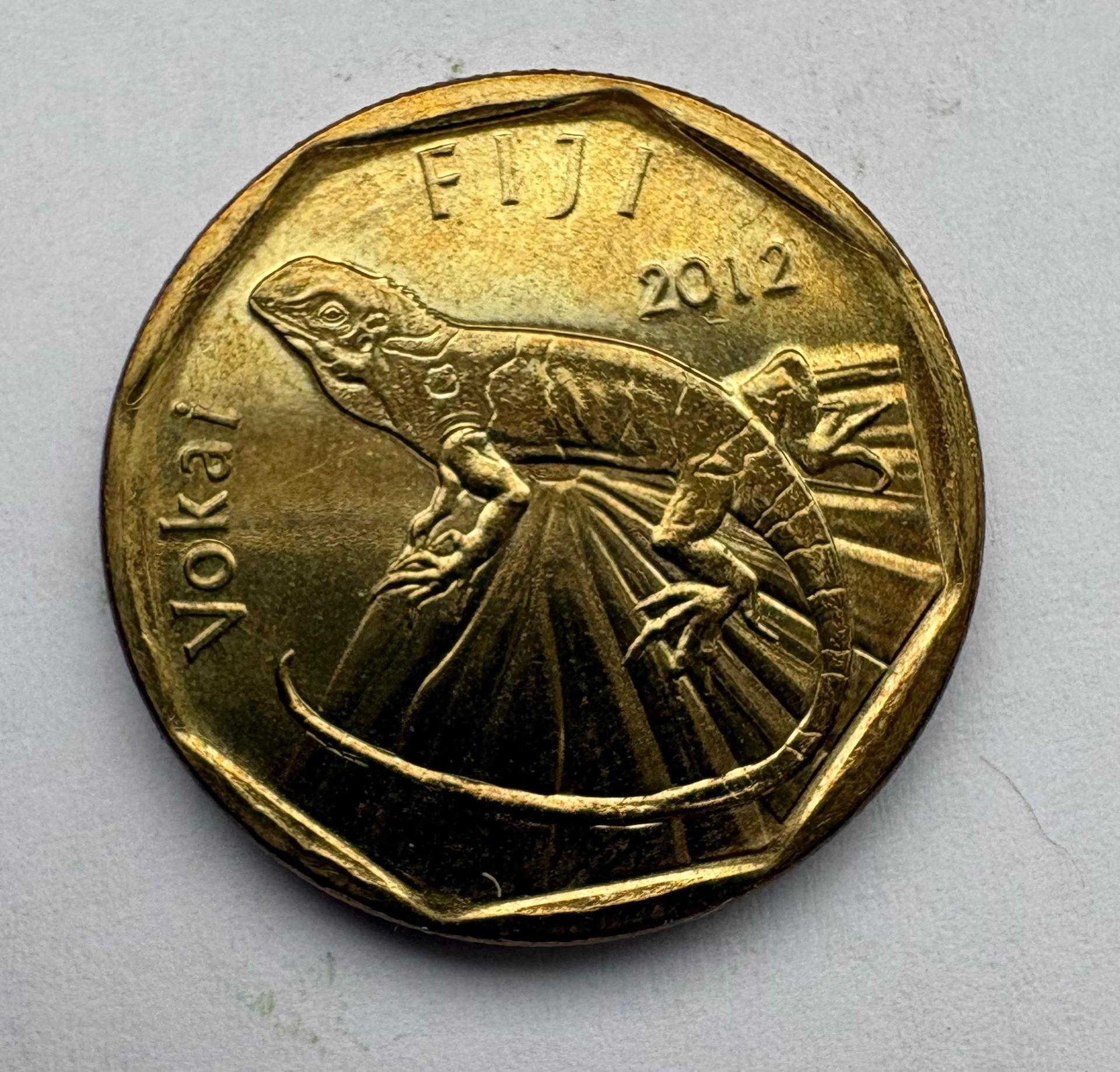 Fidžis 1 doleris 2012