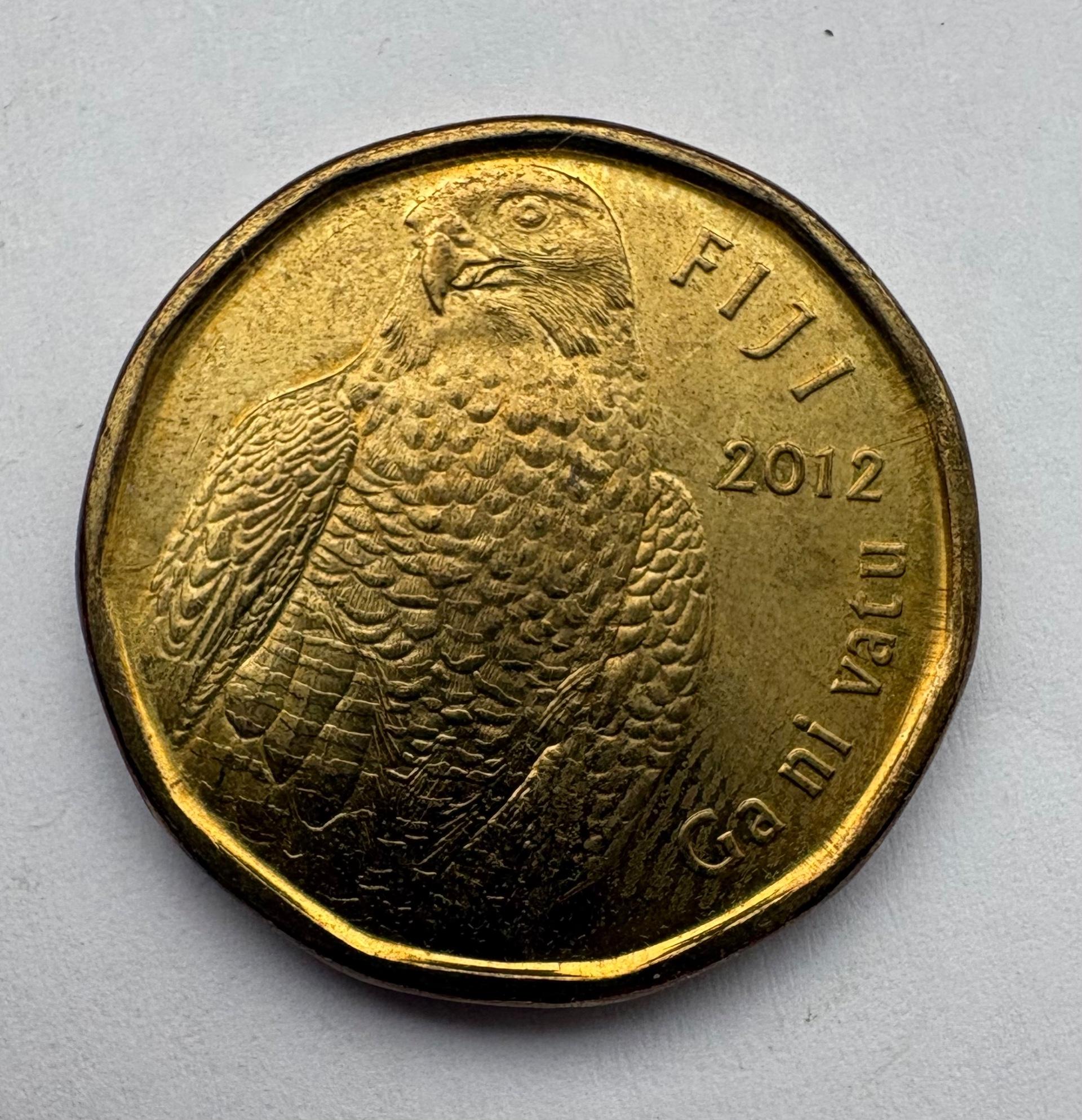 Fidžis 2 doleriai 2012