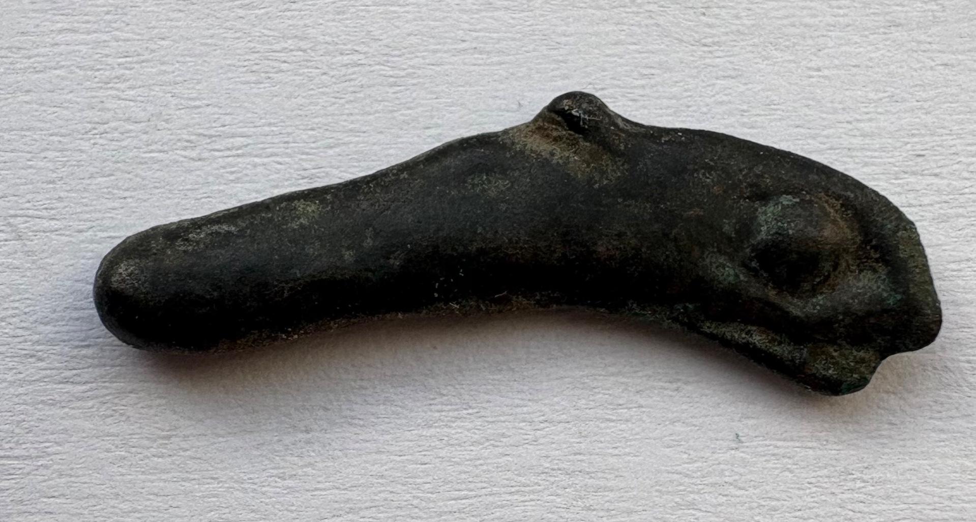 Olivija delfinas-pinigas 5-3a pr. Kr