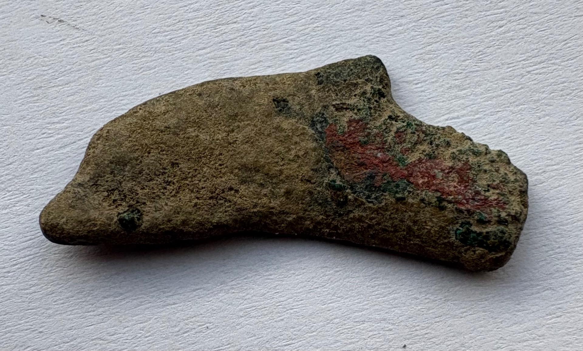 Olbija delfinas-pinigas 5-3a pr Kr su OY raidėmis 