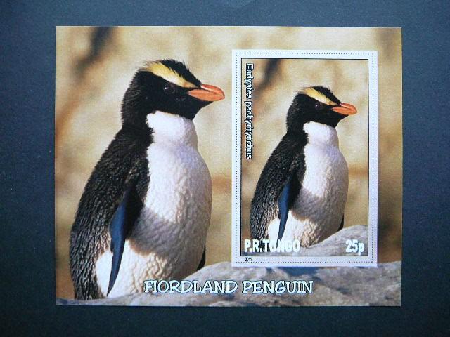 Pingvinai Pauksciai Tonga 2011 svarus #041bd