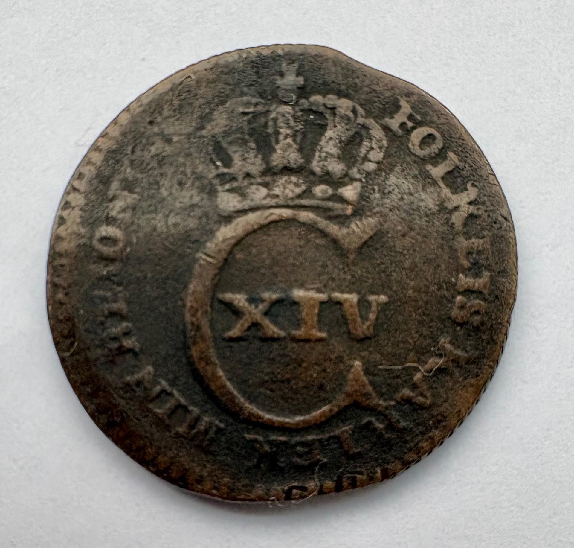 Švedija 1/6 skilling 1831