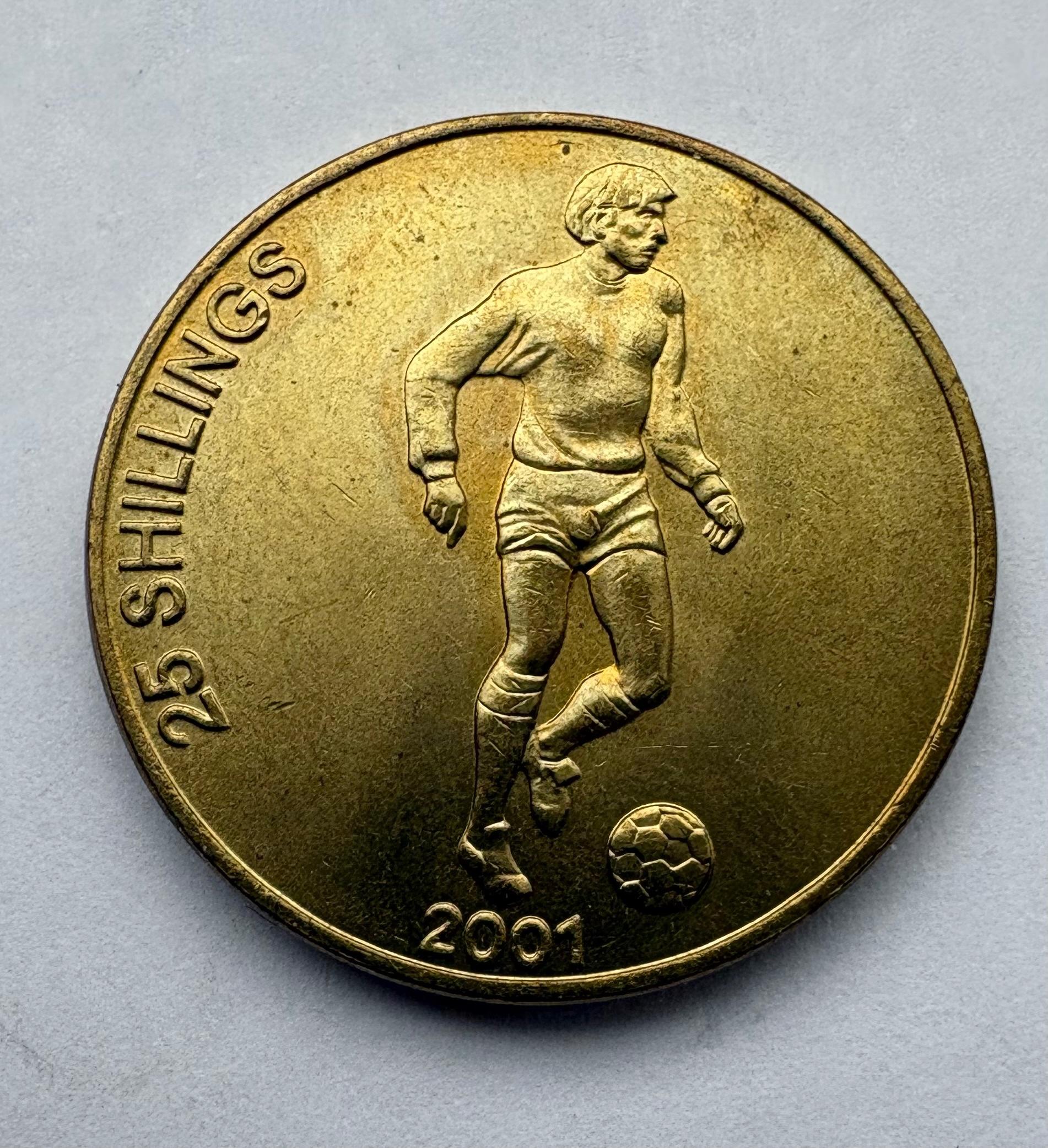 Somalis 25 šilingai 2001