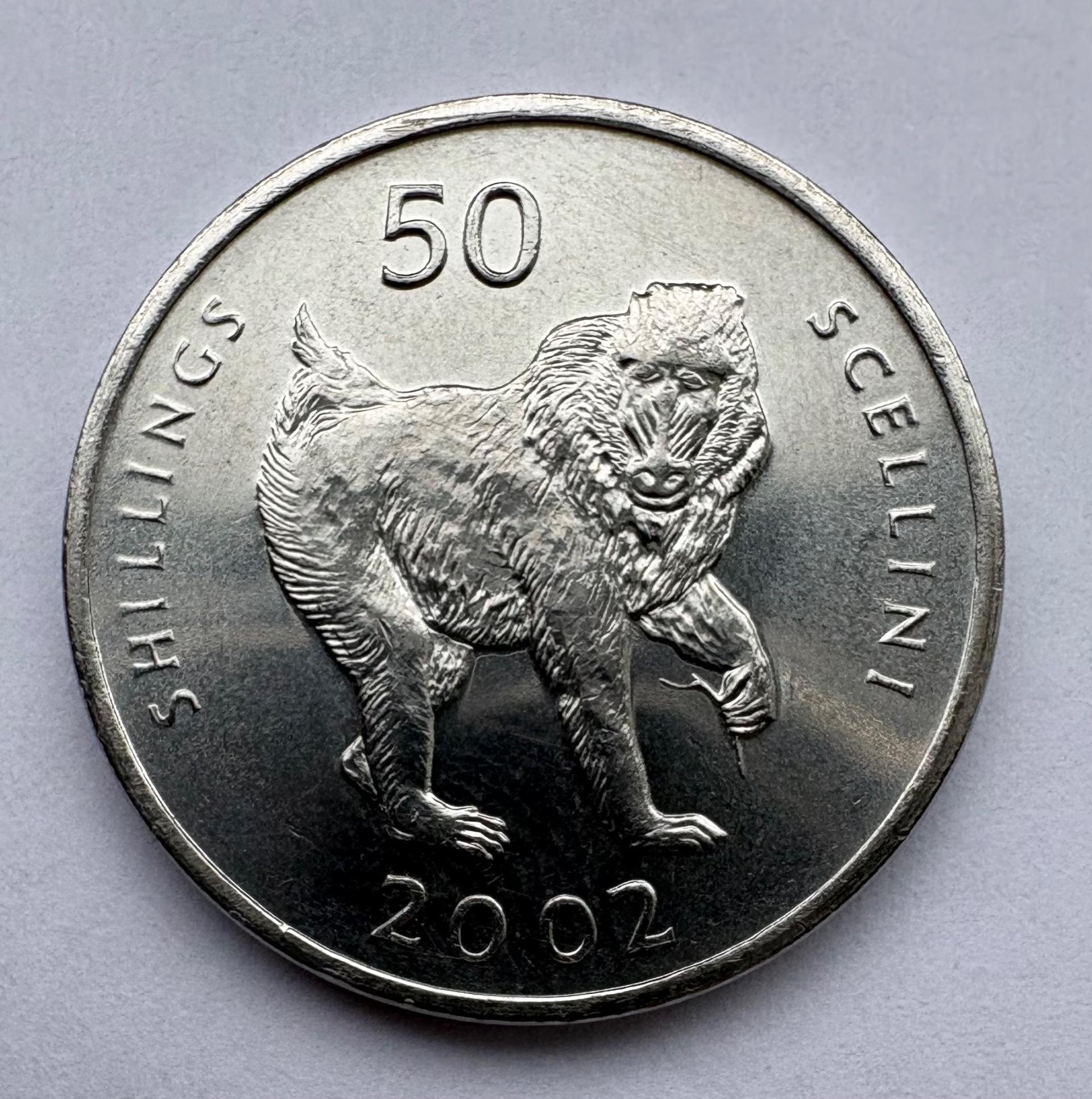 Somalis 50 šilingų 2002