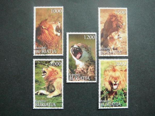 (R) Buriatija 2000 Liutai Kates laukines antsp. #