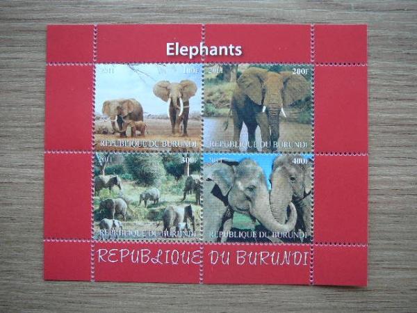 Burundis 2011 Drambliai MNH #01
