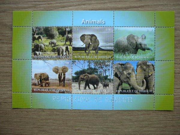 Dzibutis 2011 Drambliai MNH #12