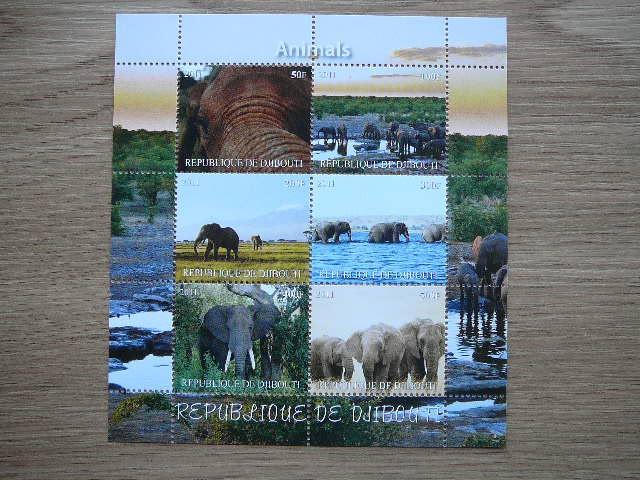 Dzibutis 2011 Drambliai MNH #14