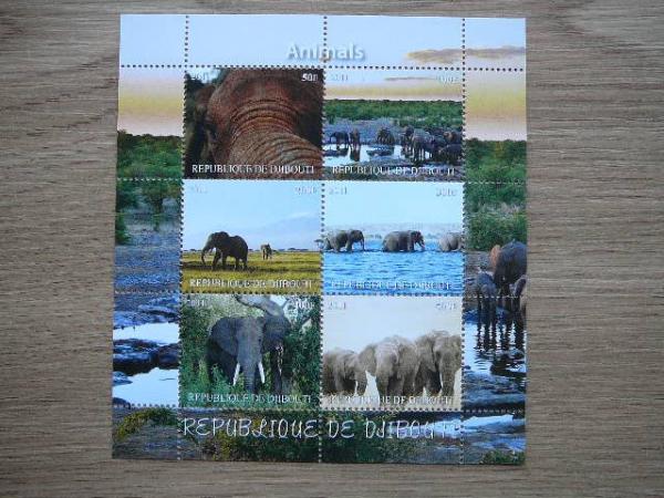 Dzibutis 2011 Drambliai MNH #14