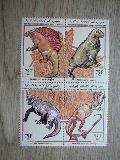 Komorai 1994 Dinozaurai antsp. #11