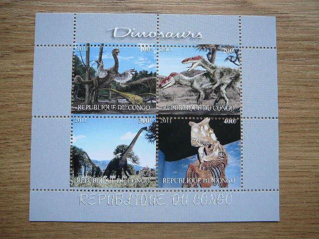 Kongas 2011 Dinozaurai MNH #36