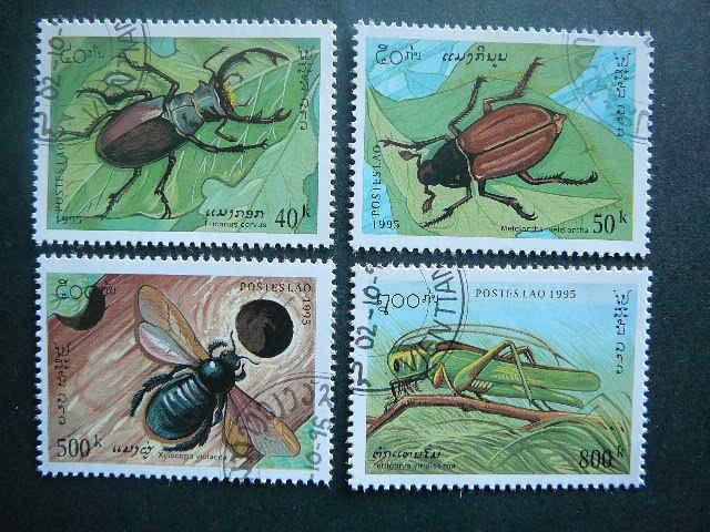 Laosas 1995 Vabalai antsp.