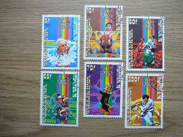 Senegalas 1976 Olimpines Monrealis antsp. #5