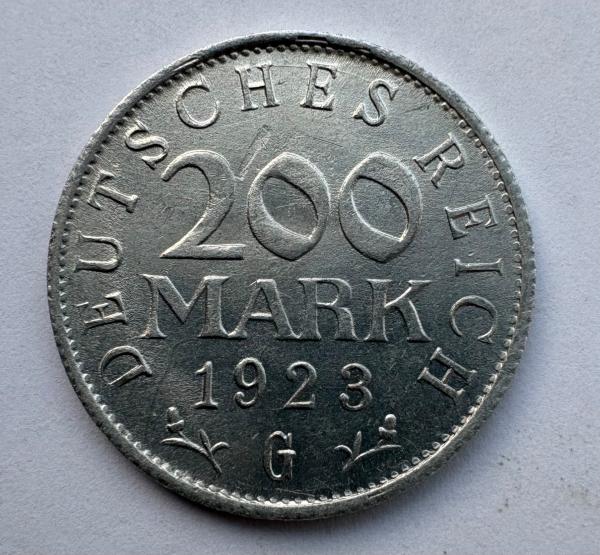 Vokietija 200 M 1923 G