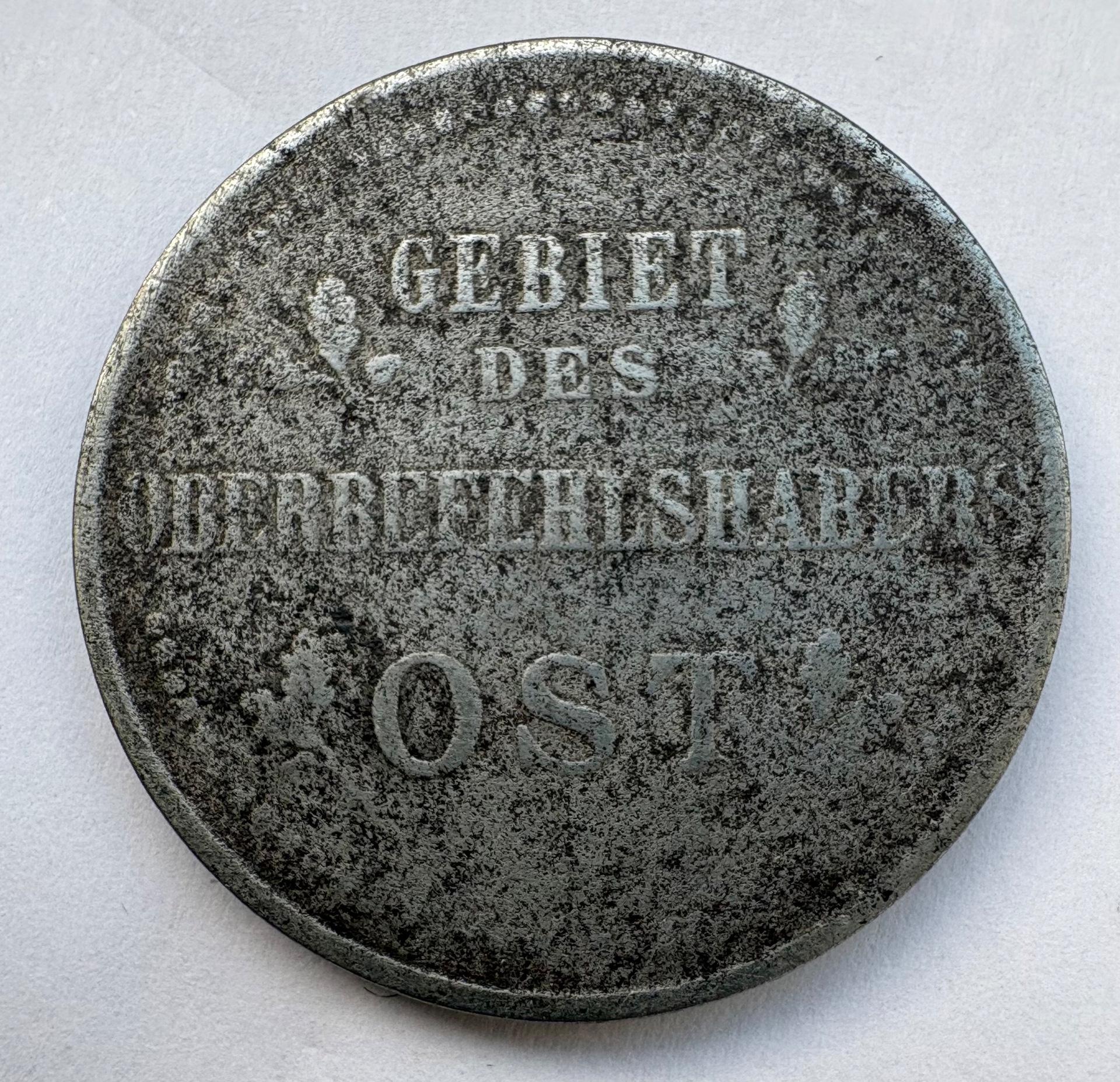 Vokietija 3 kp 1916 okupuotoms teritorijomis 