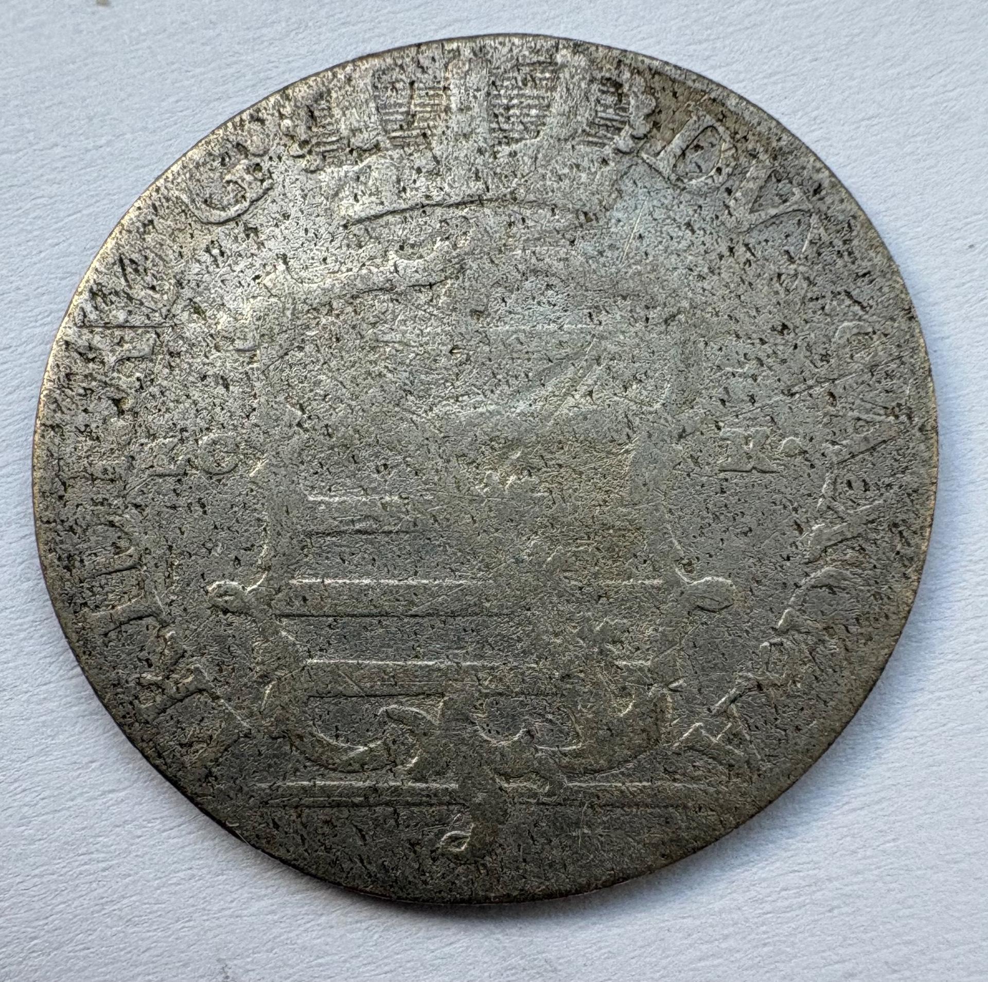 Vokietijos žemės Saxony 1/12 talerio 1764