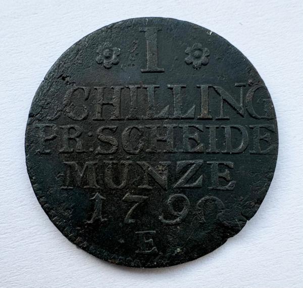 Prūsija 1 šilingas 1790