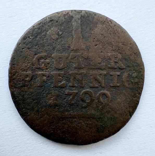 Vokietija 1 guter 1799 Schaumburg-Hessen