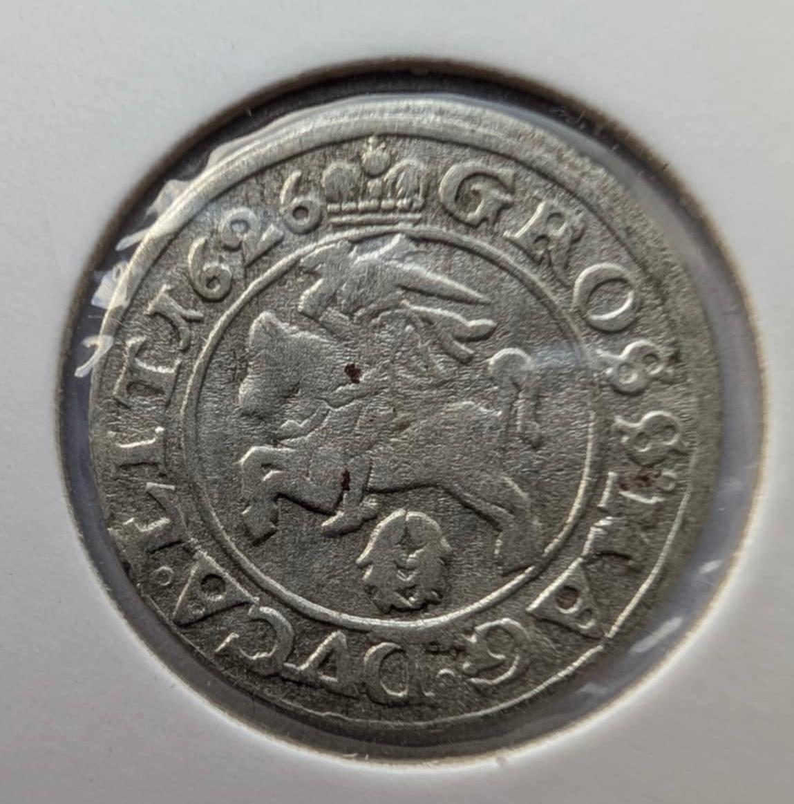 Žygimanto Augusto 1626 grašis 