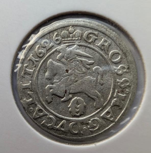 Žygimanto Augusto 1626 grašis 