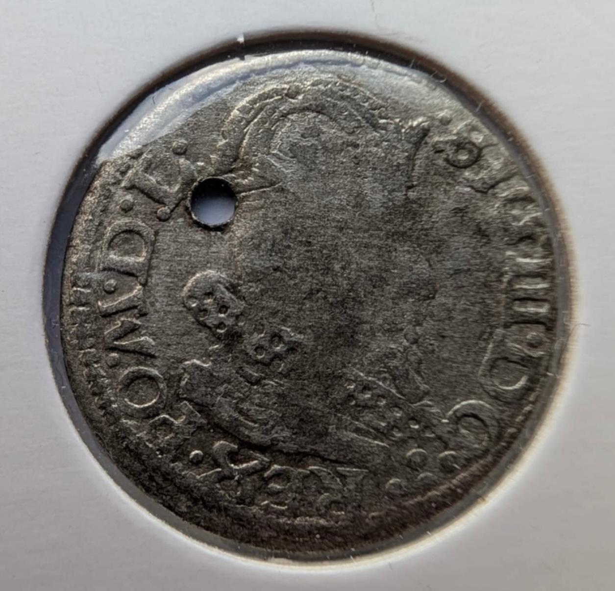 Žygimanto Vazos 1625 pusgrašis 