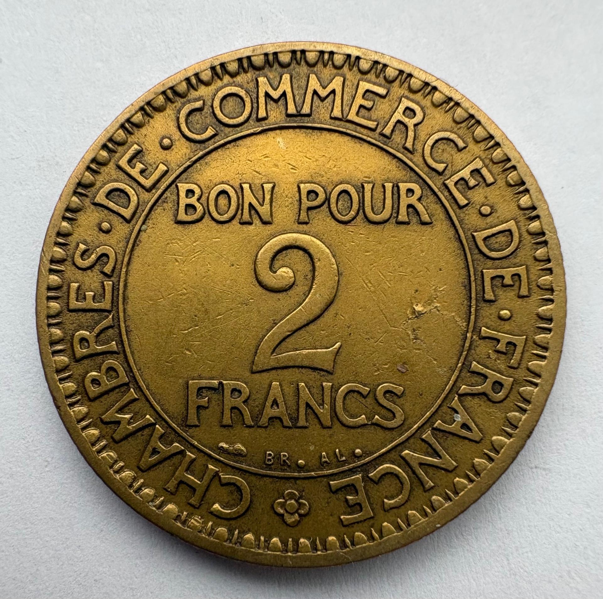 Prancūzija 2 Fr 1925