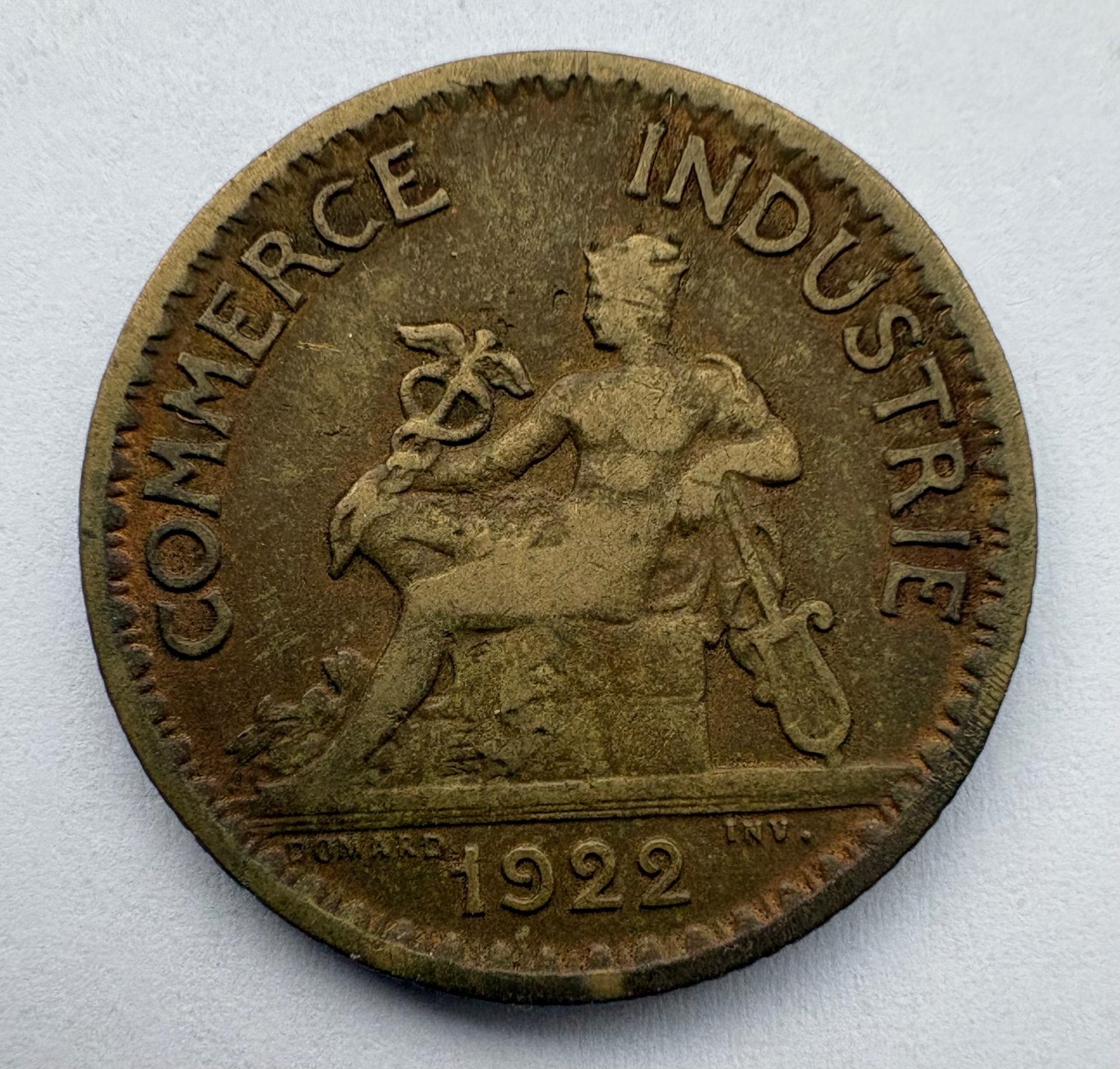 Prancūzija 1 Fr 1922