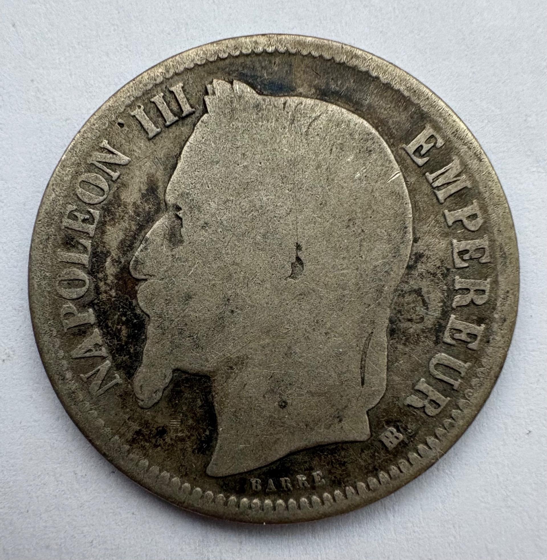 Prancūzija 1 Fr 1868