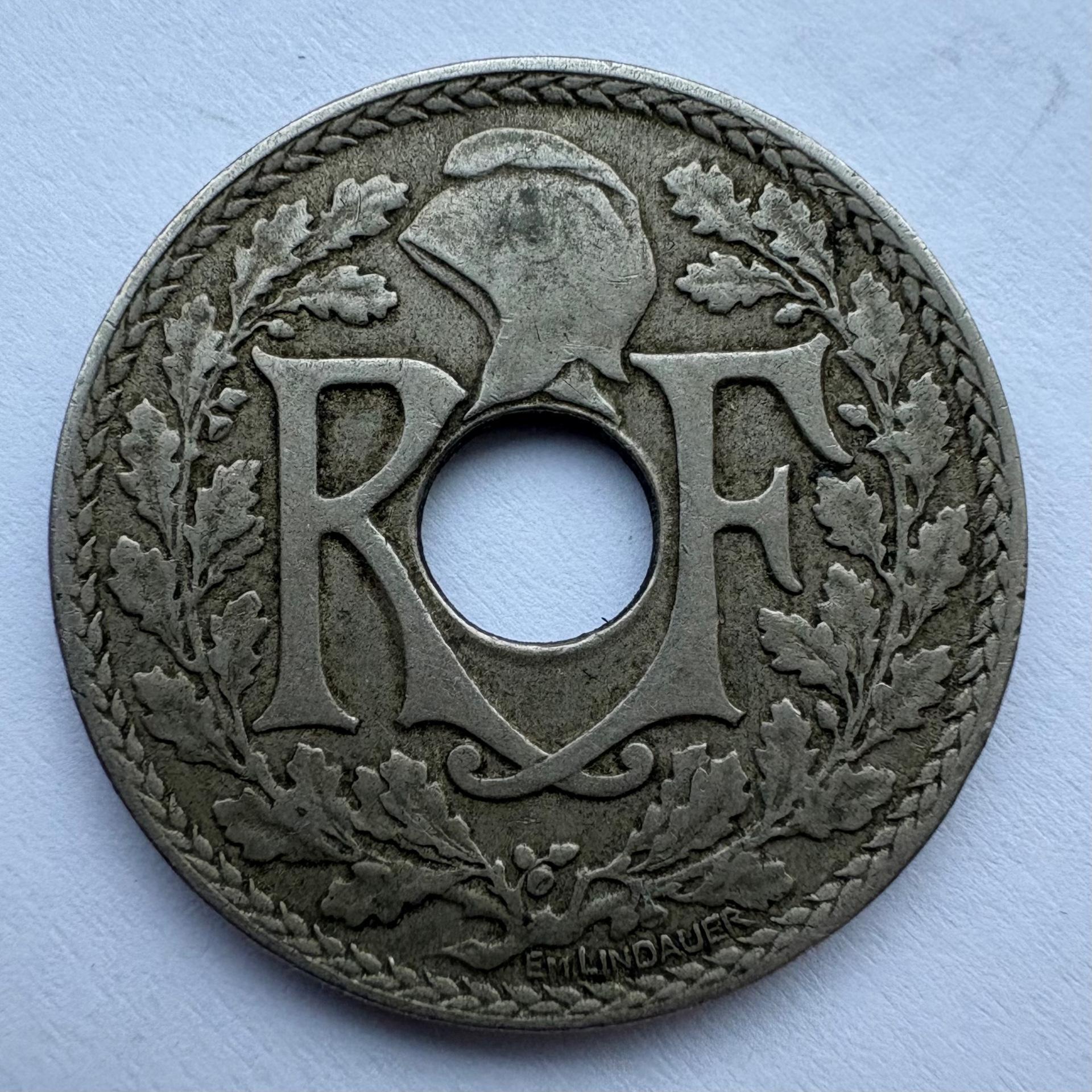 Prancūzija 25 c 1921