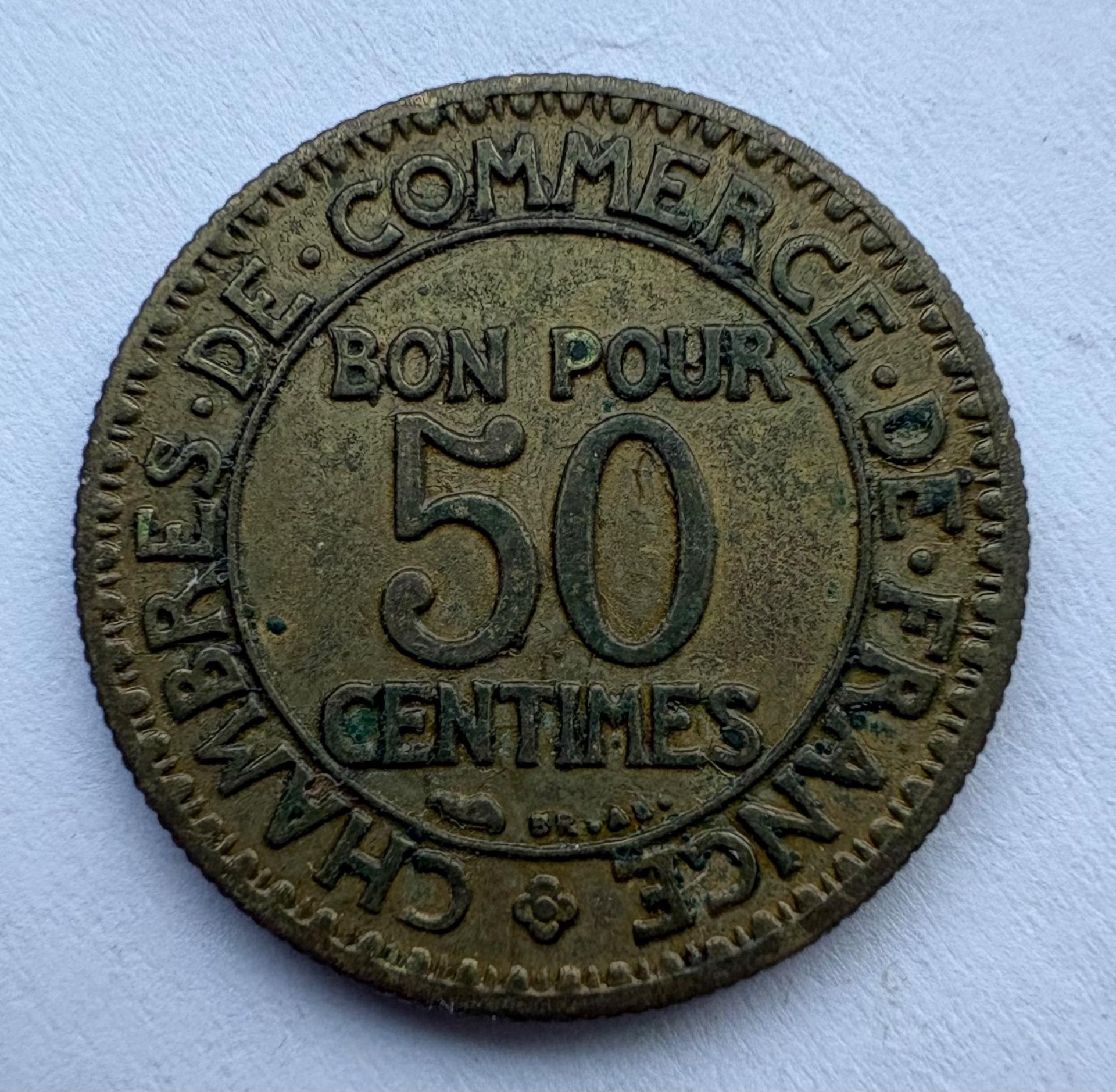 Prancūzija 50 c 1923