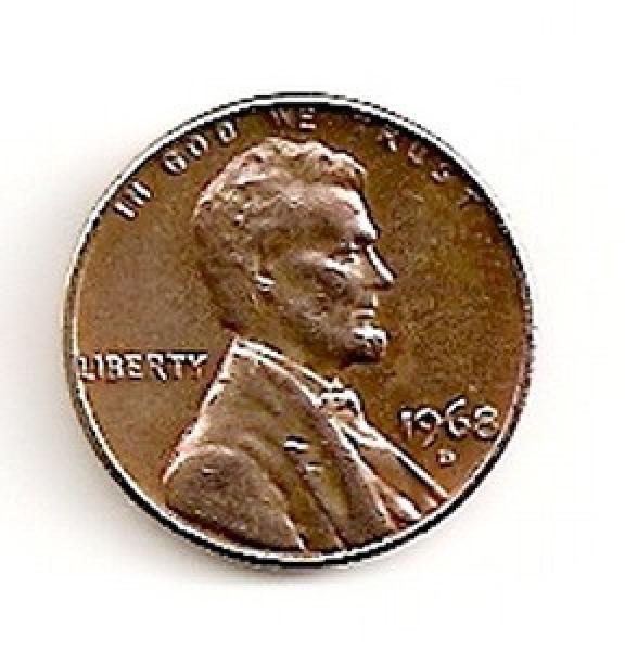 JAV. 1 centas ( 1964 ) VF