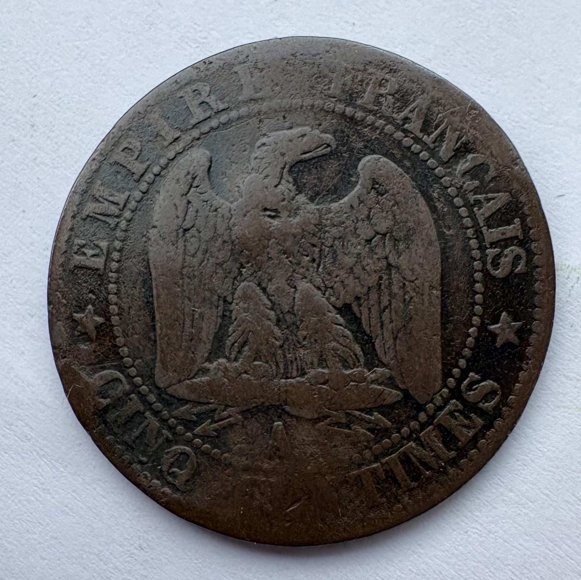 Prancūzija 5 c 1854