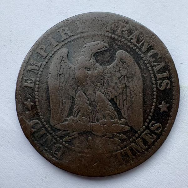 Prancūzija 5 c 1854