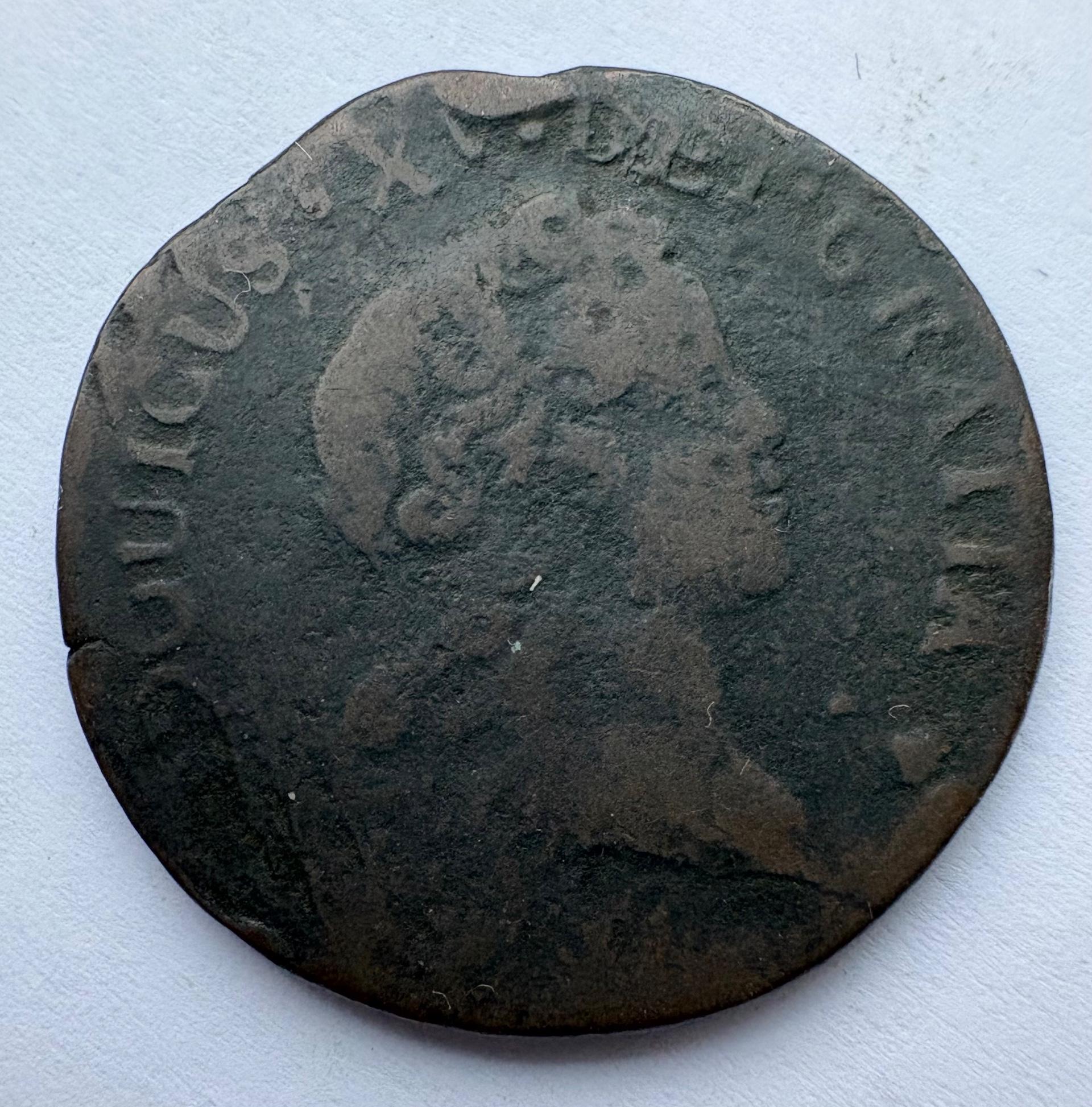 Prancūzija 1 Sol? 1728