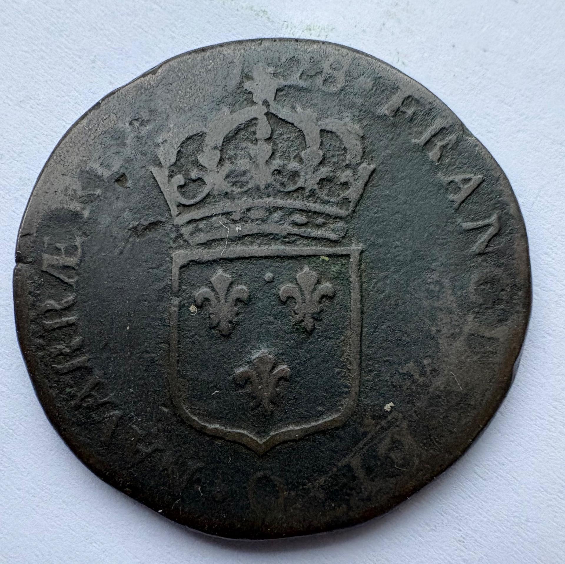 Prancūzija 1 Sol? 1728