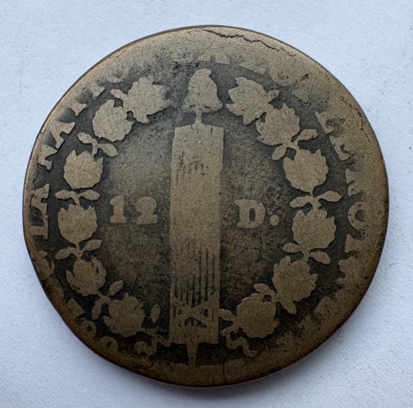 Prancūzija 12 denarai 1993