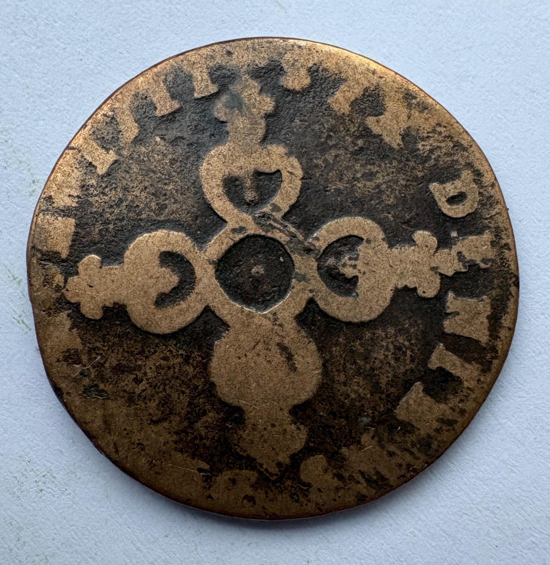 Prancūzija 6 deniers 1711